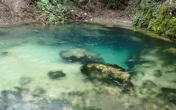 Source de Fontmaure, commune des Vignes